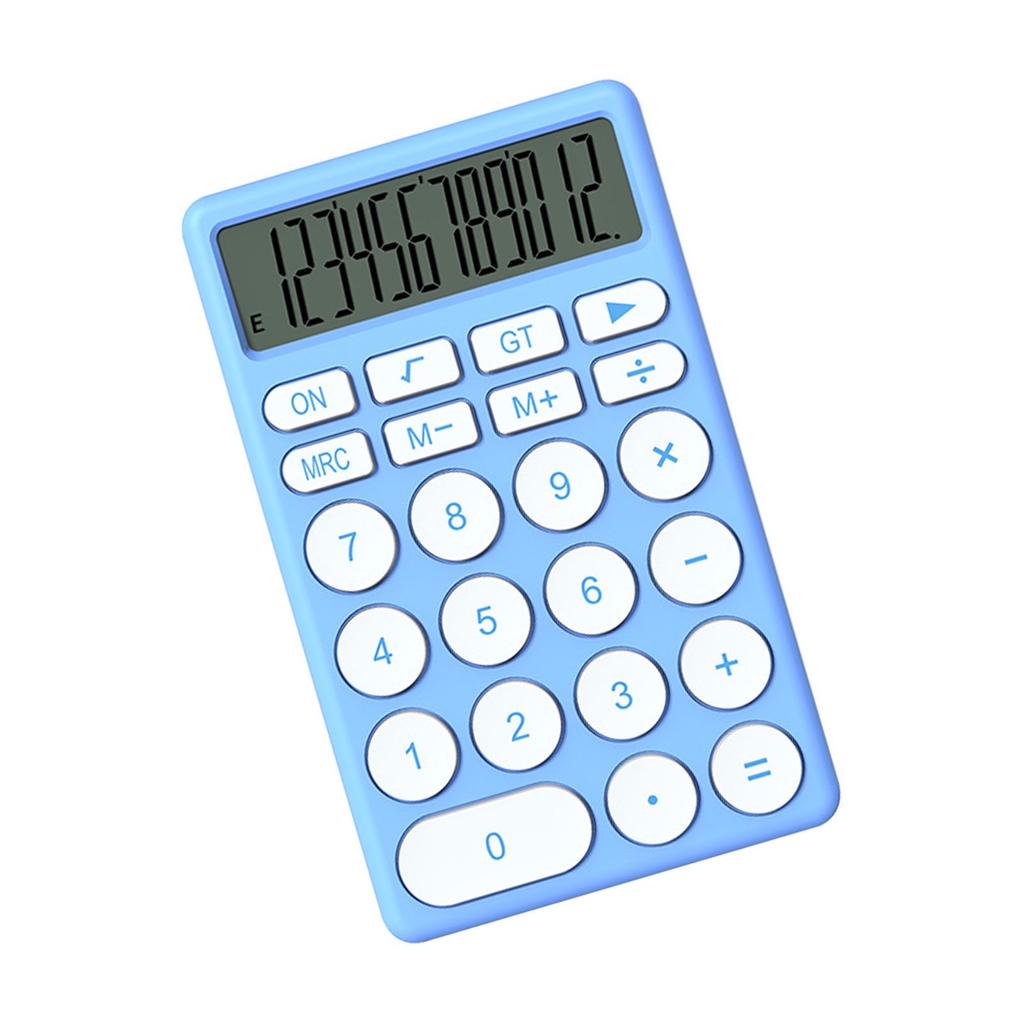 Cartoon Calculator Multifunctional Handheld Small Pocket Calculator with Large Display for Desktop O