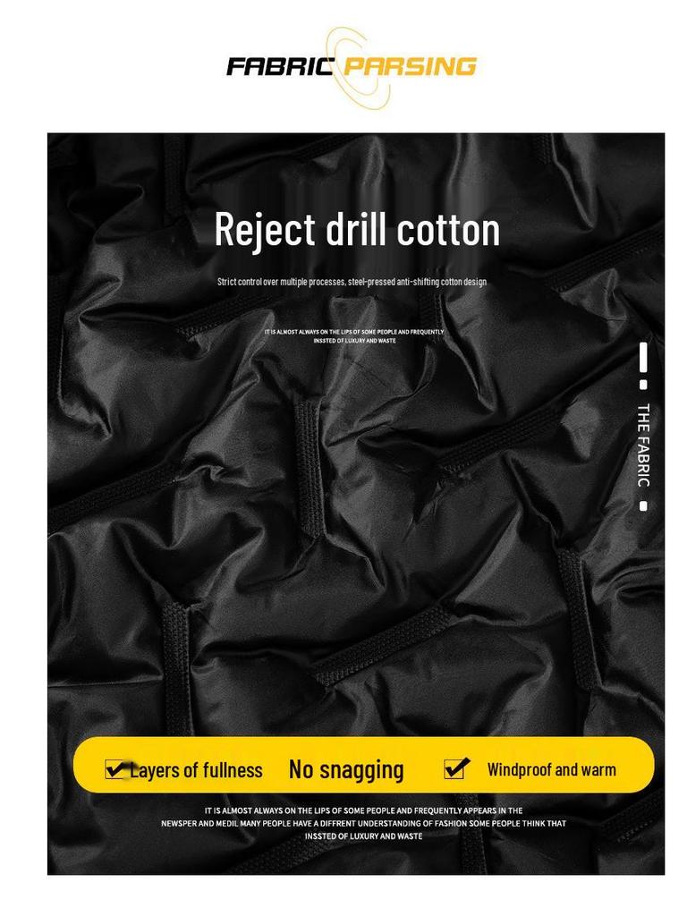 Men's 2025 Graphene Dopamine Winter Mountaineering Jacket - Thickened Warm Cotton