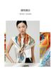 New classic and fashionable silk scarf from the silk industry, 100% mulberry silk fibroin crepe satin versatile women's silk scarf shawl