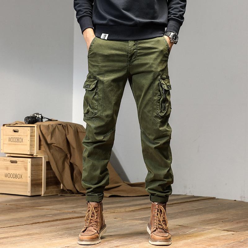 Versatile Outdoor Fashion Casual Functional Overalls Autumn New Wear-resistant High Street Trousers