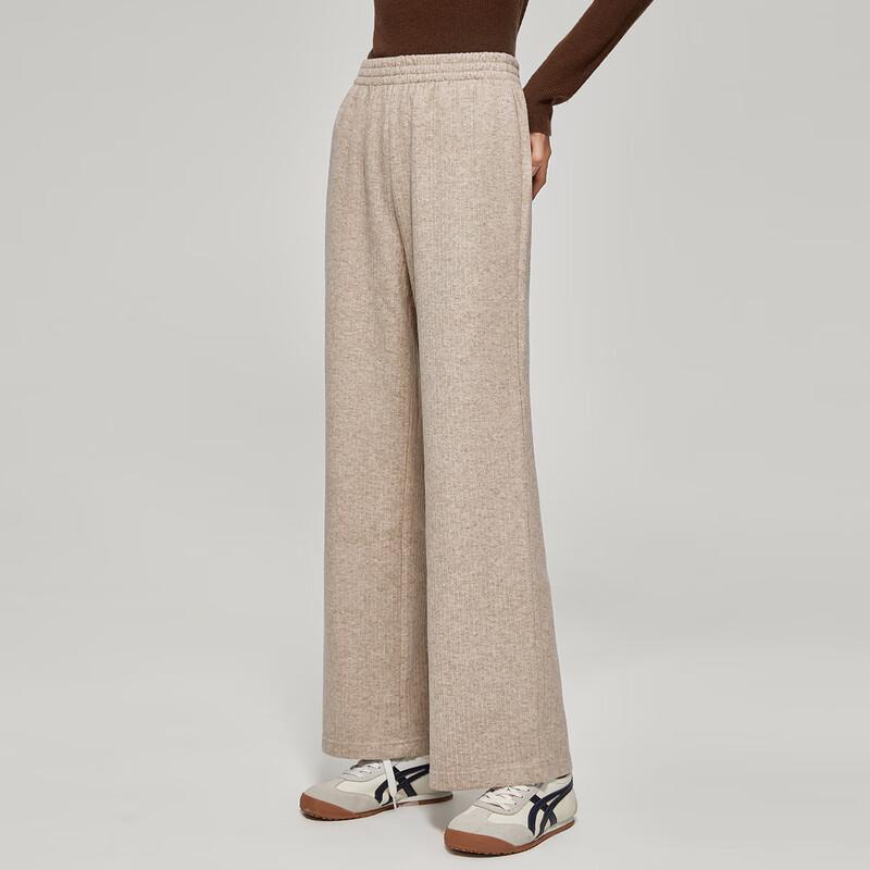 Women's Elegant High-Waist Straight-Leg Winter Trousers