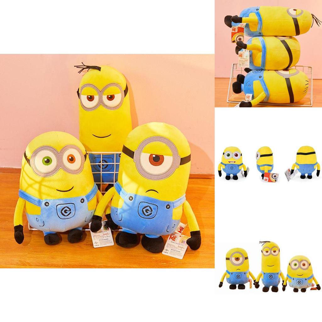 Despicable Me Minion Plush Toy Stuart Kevin And Bob Soft And Cute Children's Gift