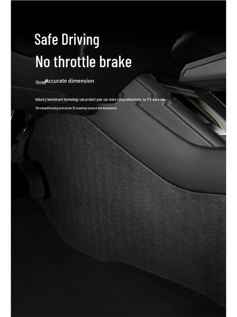 Kick Pad for Tesla Model 3 Console, Interior Protection Accessory