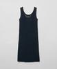 Mongdol Crochet Knit Layered Dress Navy Mdop053Navy