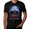 Horror Fright Night Halloween T-Shirt Große Größe Basic Freizeit-T-Shirt