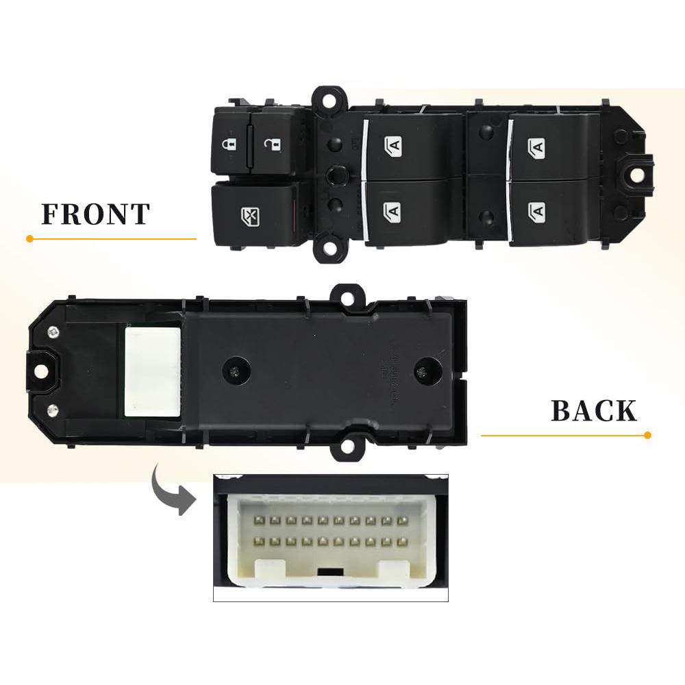 Front Driver Left Door Master Window Switch For 15-20 Toyota Sienna 84040-08010