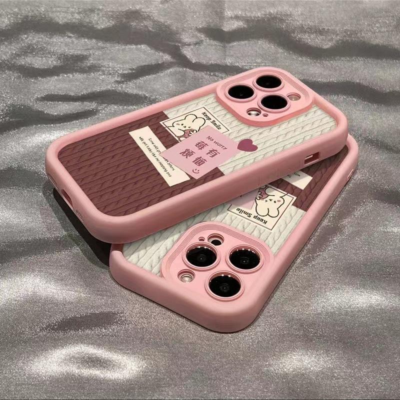 Berry has troubles Apple 16 mobile phone case iPhone16promax cute 14 niche 11 anti-drop 12 all-inclusive x/xr