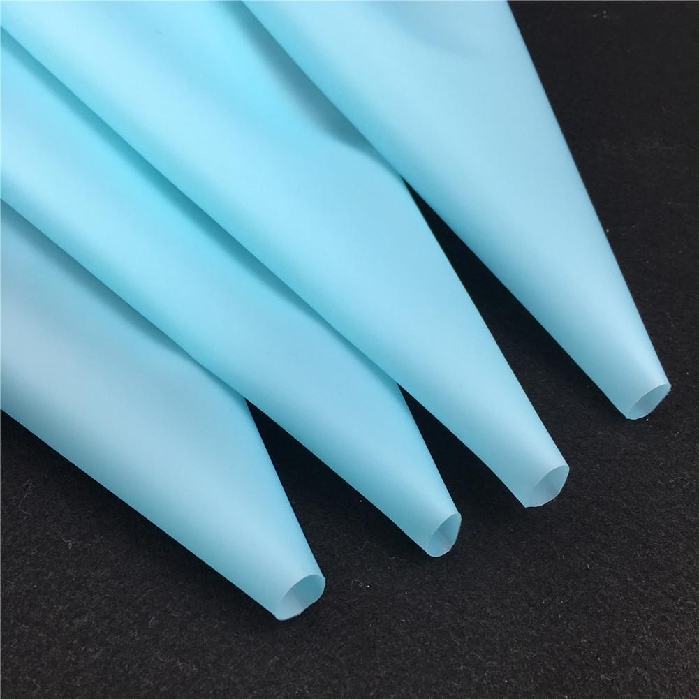 4pcs Confectionery Silicone Icing Piping Cream Pastry Bag Nozzle DIY Cake Baking Decorating Tools