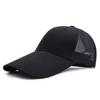 11cm Long Peak Sun Cap Lady Summer Sunshade Sport Hat Men Big Size Mesh Baseball Caps  55-60cm 60-65cm