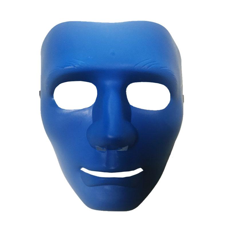 

Маска для уличных танцев чистого цвета Bboy Хип-хоп маска Маска на Хэллоуин Хип-хоп крутая маска Маска танцора JabbaWockeeZ Молодой человек Маска синий