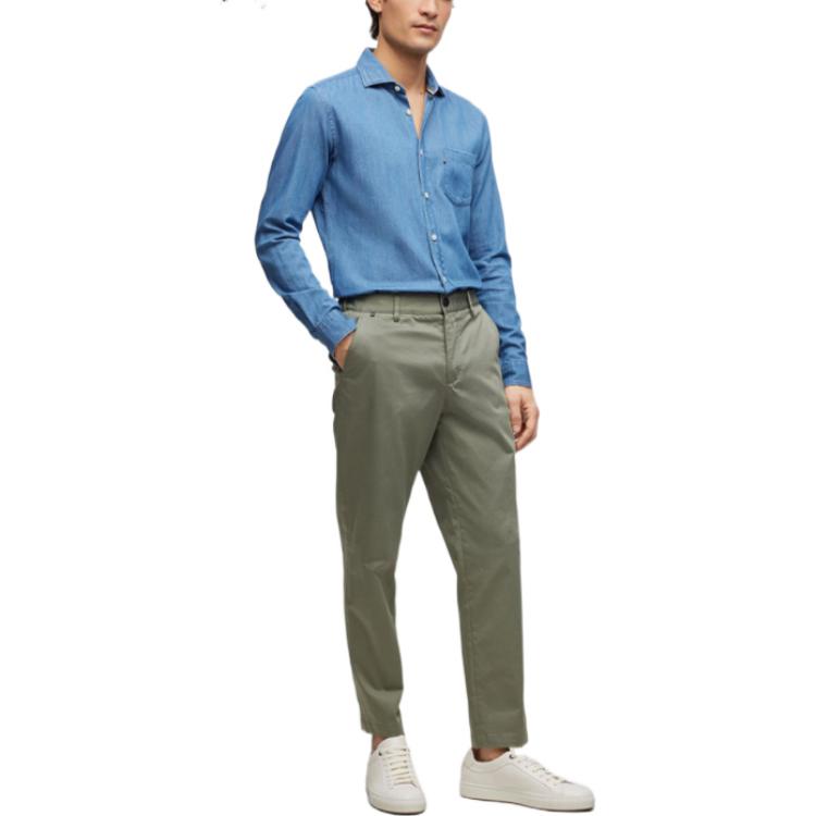 HUGO BOSS SS23 Shirt Men's Blue 50477840-426