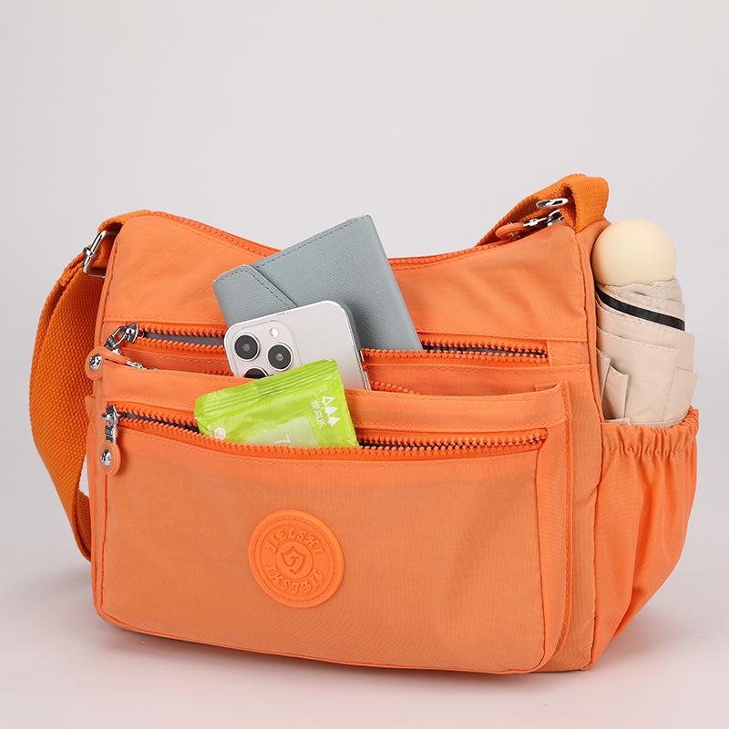Trendy Women's Water-Repellent Nylon Crossbody Bag