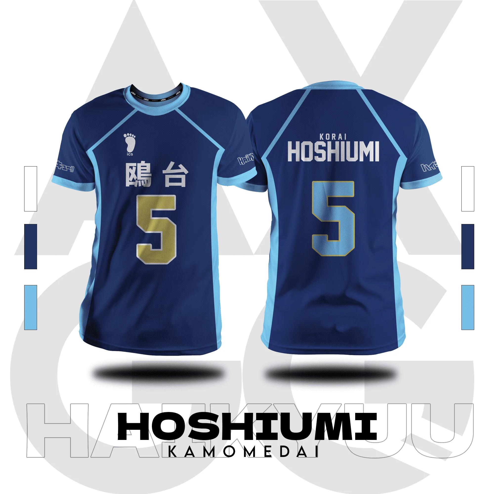 

HaikyuuMen Jersey 3D Print Sports T-shirts Summer Short Sleeve Kid Cartoon Anime Y2k Top Volleyball Tees S