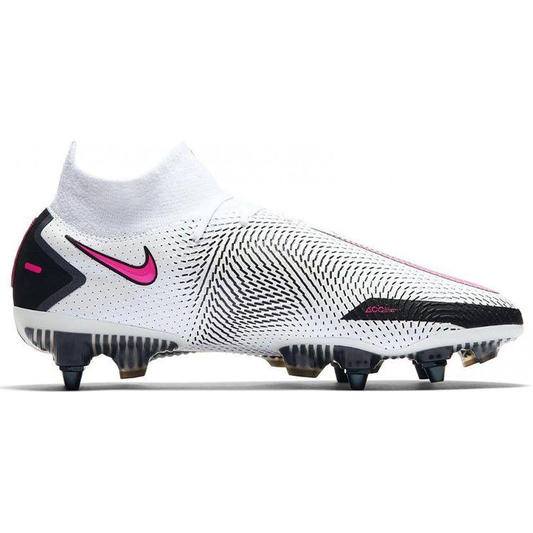 Nike Phantom GT Mid SG Metal Long Stud Soft Ground Natural Grass Kangaroo Leather Shock Absorption Anti-Slip Wear-Resistant Football Shoes CW6593-161
