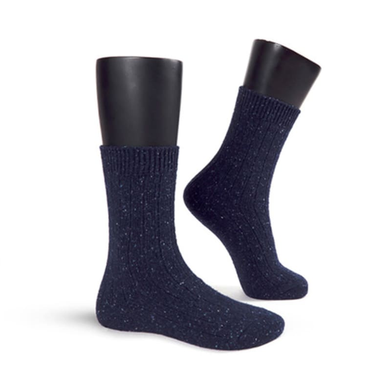Abiruz Women's Agnes Wool Socks Navy
