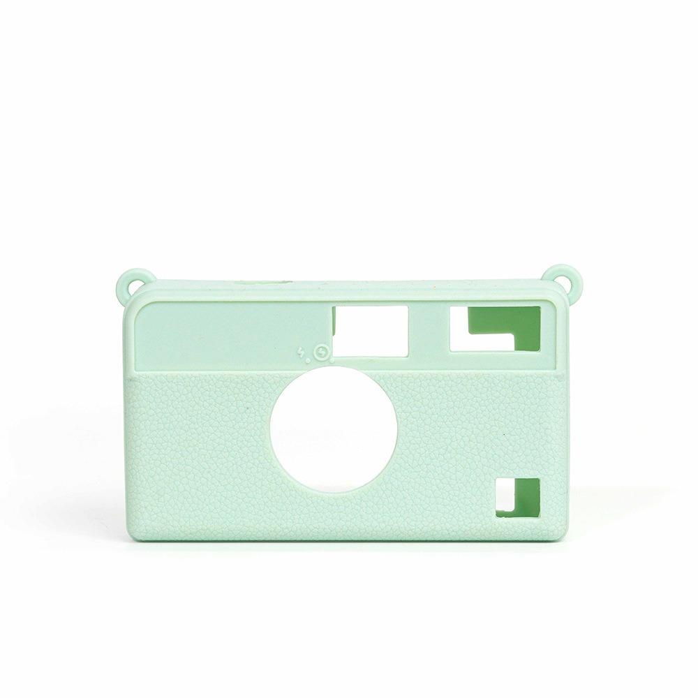 Silicone Camera Case Solid Color Protective Shell Camera Accessories for KODAK EKTAR H35