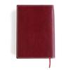 Belle & Sofa ABOOK Book Cover with Bookmark, Double Stitched, Made in Japan (Dark Red, 46-size, LL Size)