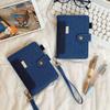 Portable A7 Retro Denim Notebook Loose Leaf Thick Paper Binder Notebook Refillable Reusable Casing Handwritten Diary Gift