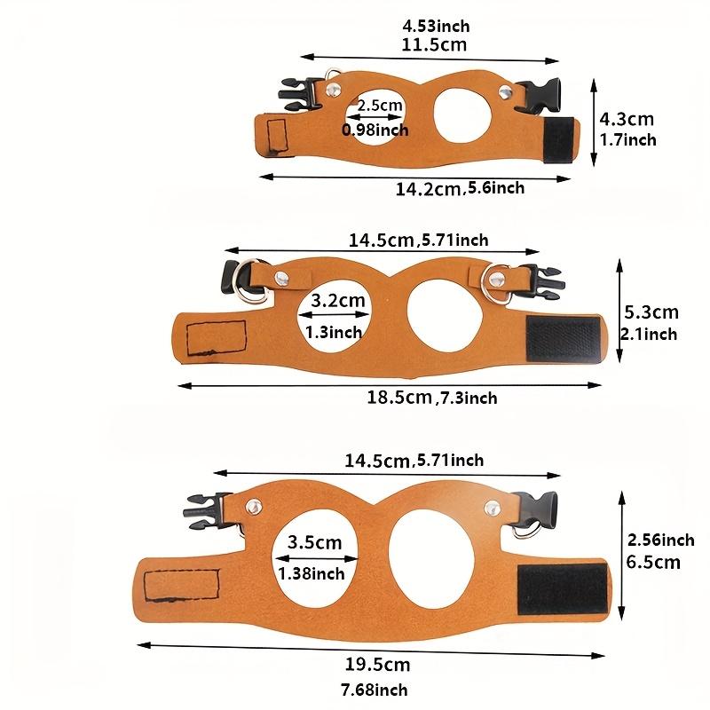 A three-piece set of three-piece anti-bite chest straps and anti-constricting straps for the two-piece vest squirrel leash