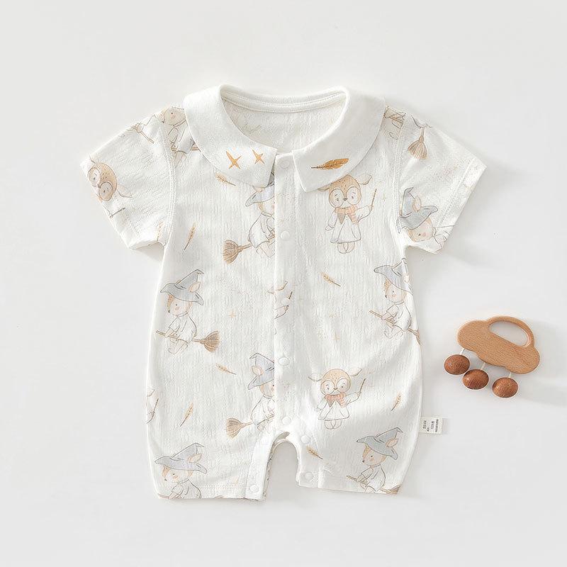 

Infant Bamboo Fiber Long Sleeve Summer Onesie & Pajamas Size 80