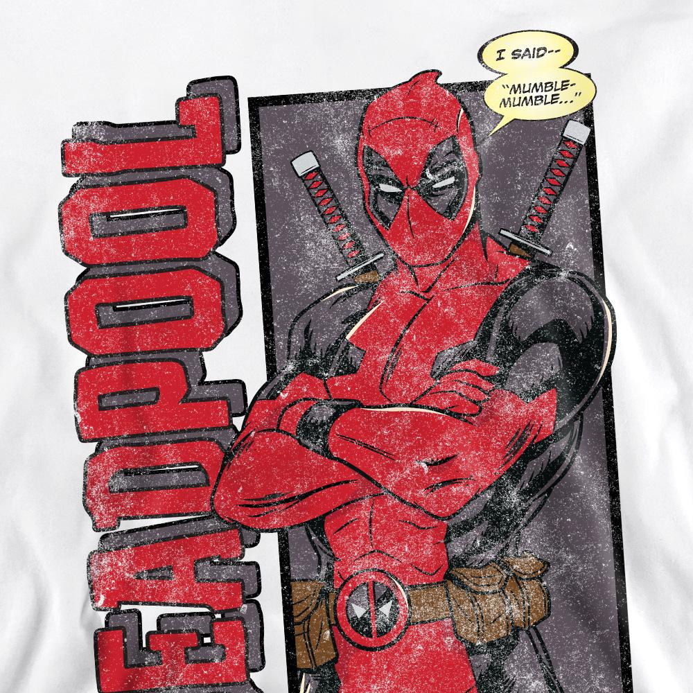 Deadpool Unisex Adult I Said Mumble Sweatshirt