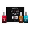 BELLAVITA Beast Mode kolekcijos rinkinys su 40% parfumuoto aliejaus koncentracija | Ilgai išliekantis | Rinkinys iš 3 x 20 ml kiekvieno | Kvepalai vyrui