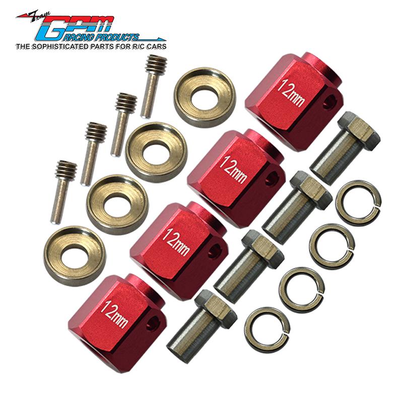GPM Aluminum Hex Adapters Thick For TRAXXAS TRX4 Defender Trail Crawler / TRX6