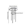 Garden Obelisk Trellis Sturdy Multifunctional Decorative Outdoor Flower Support