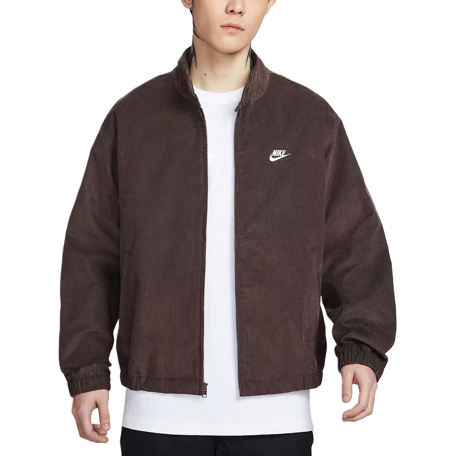 Nike Club Corduroy Harrington Jacket  Baroque Brown  Men s IR0105-237 M