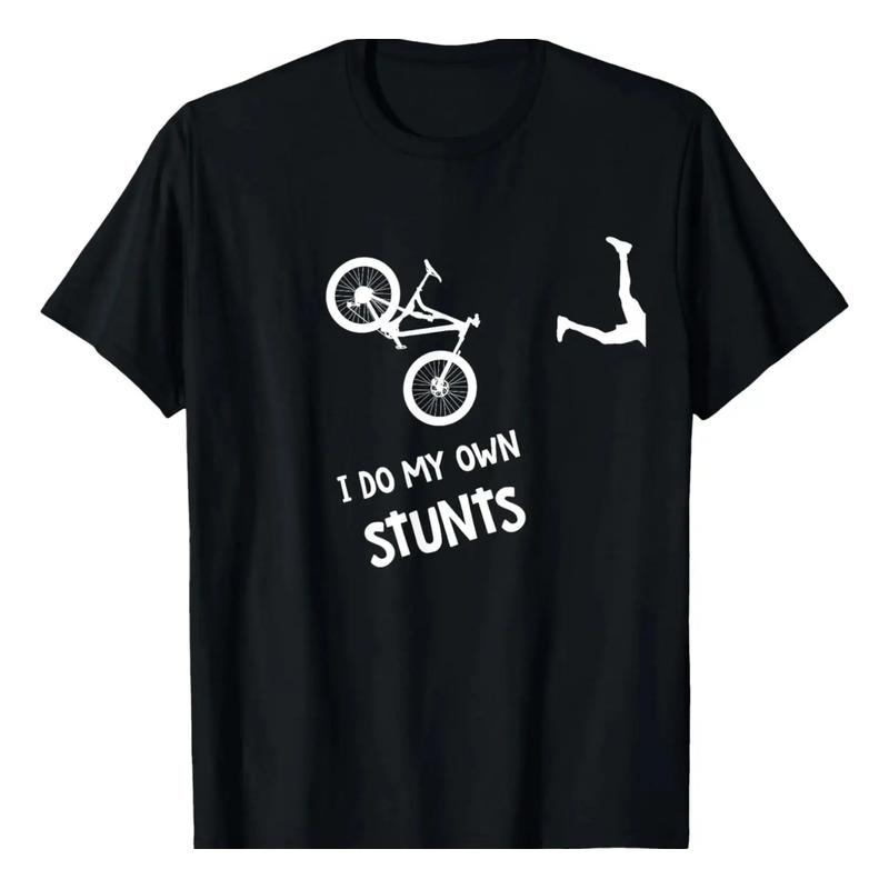 Camiseta De Bicicleta De Monta?a Con Texto En Forma De I Do S