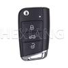He Car Remote Key Shell Case Replacement For Vw Volkswagen Golf Leon Ibiza Tiguan Polo Seat Ateca Skoda Octavia Superb