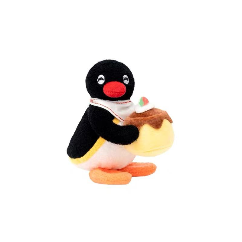 Genuine Pingu Penguin Plush Keychain: Cute Backpack Ornament & Birthday Gift for Women