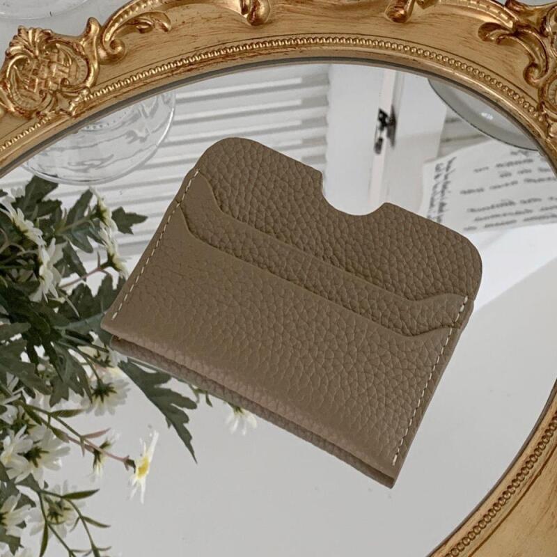 

Women s and Men s Couple Wallet Simple Student Card Wallet A29535_Gray Beige