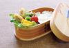 Bento Box with 18cm x x Urethane with Finish j-kitchens Rice-Retention Function, 13.5cm 6.8cm, 700ml, Maki-e