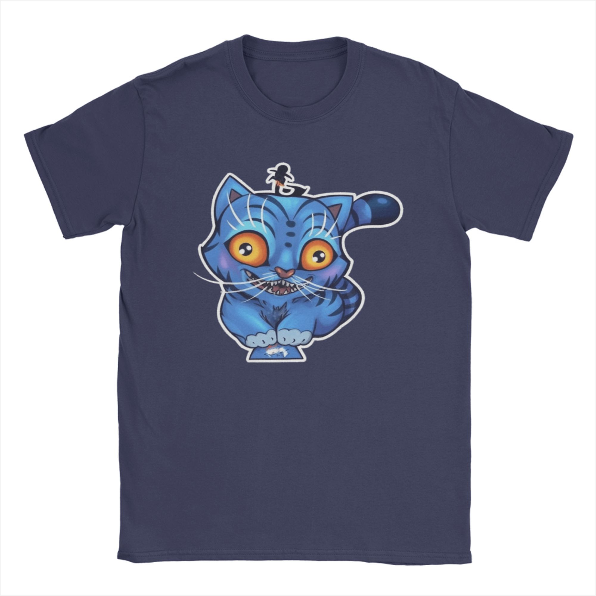 

Винтажная Футболка Летняя Милый Глуповатый Тигр и Птица Kpop Охотники на Демонов Футболки Хлопковая Футболка Мужская Ретро Дизайн Короткий Рукав Верхняя Футболка 4XL