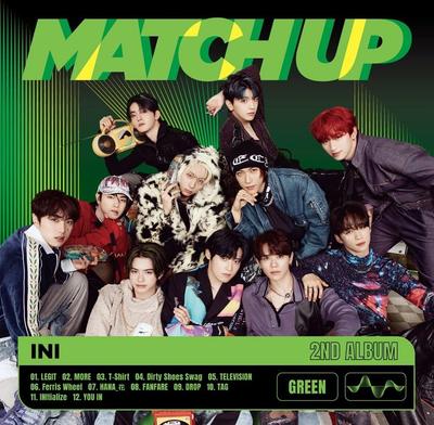 CD  - MATCH UP (Version VERTE)(Tsuujouban)  YRCS95120 Japon Pop/Rock Japonais Occasion