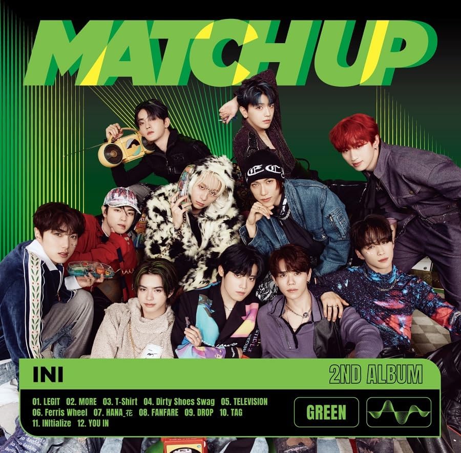 

CD - MATCH UP (GREEN Ver.)(tsuujouban) YRCS95120 Japan Japanese Pop/Rock Used