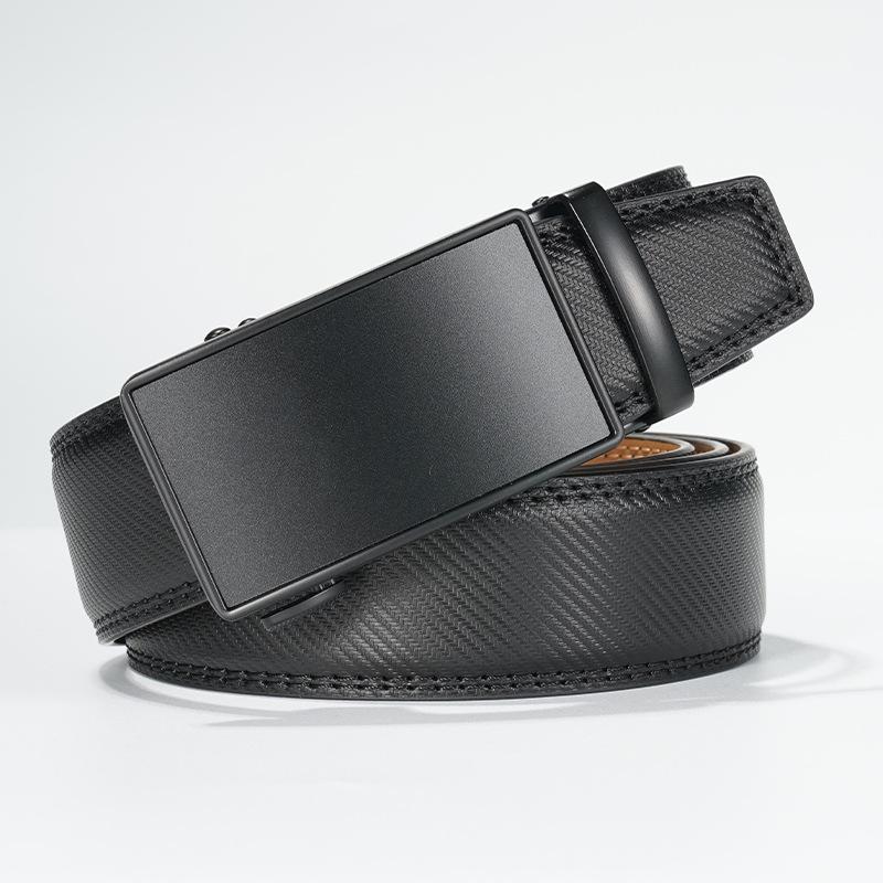 Men's Formal & Casual Automatic Buckle Leather Belt