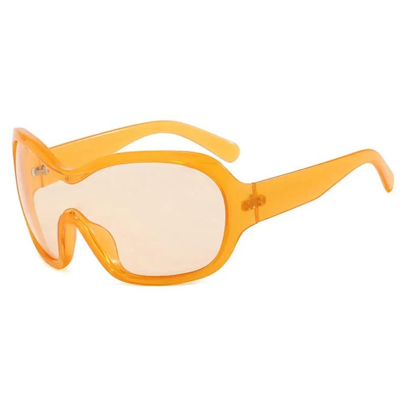 Fashion Women's Sunglasses New Spicy Girls Y2K Futuristic Tech Punk Sports Style Trendy Ins Street Photo Sun Glasses 7