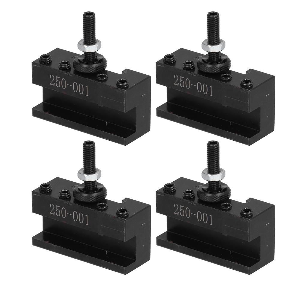 4Pcs Tool Post Holder Turinng Facing Boring Piston Wedge Hardware High Speed Steel 250?001