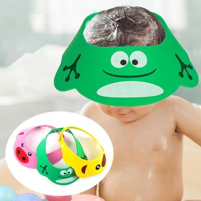 Boys Girls Portable Adjustable Waterproof Baby Shower Hat Shampoo Cap Bath Visor Wash Hair Shield