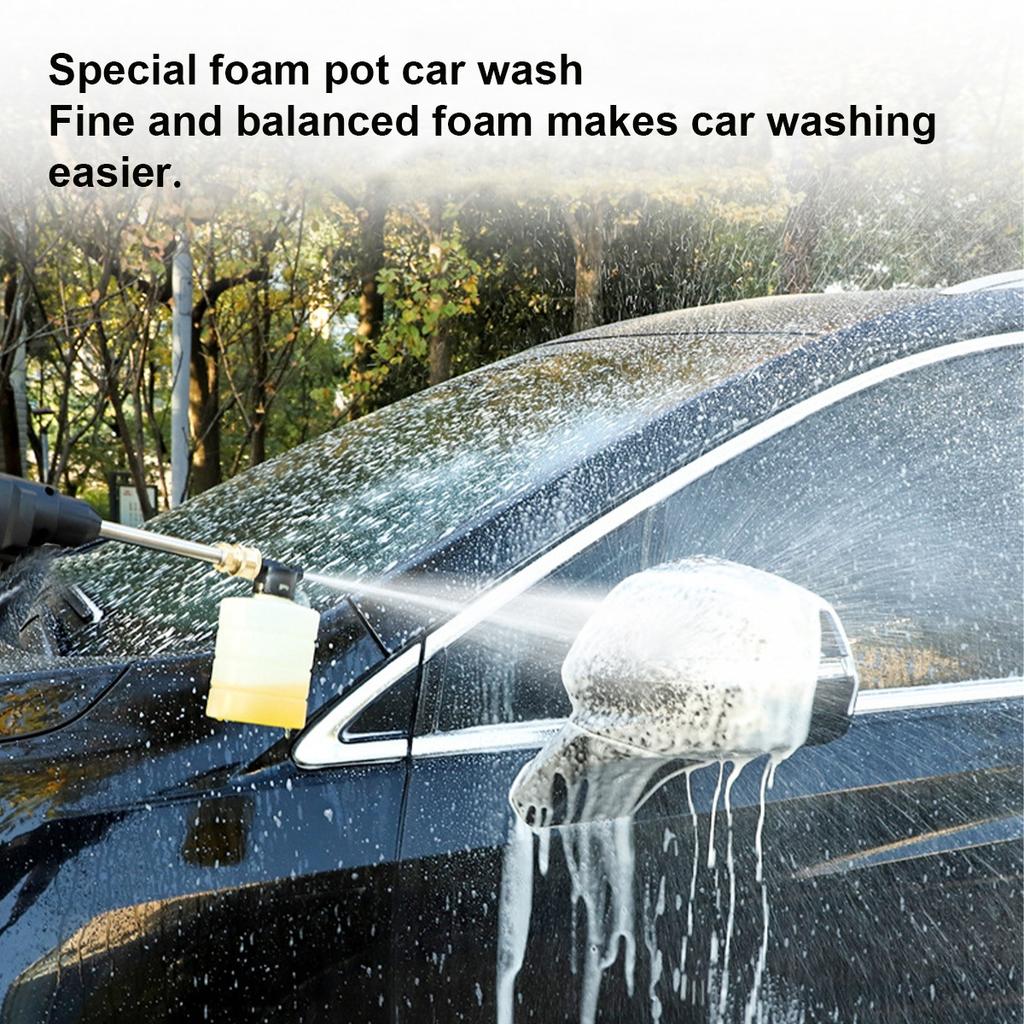 2000W Cordless Portable Car Washer Spray Water Gun   Car Wash Cleaner Machine Pressure Water Nozzle Cleaning Machine Kit with 2 Battery