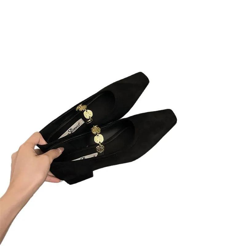 Fashion Hot Selling Women Single Shoes Metal Heels Shallow Mouth Branded Pumps Mary Jane Single Shoes Ladies Metalic Latest Zapatillas