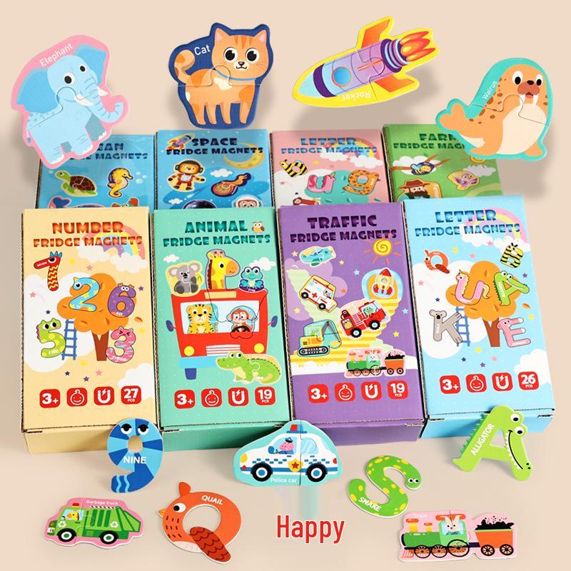 Magneti per Frigorifero Magnetici a Fumetti: 8 Stili Creativi per il Gioco Educativo e l'Apprendimento Precoce dei Bambini