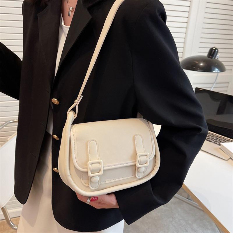 Elegant Quilted Pattern Pu Leather Handbag Small Size Trendy Spring Summer Bag