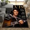Elvis Presley: Tappeto Leggenda Rock 'n' Roll Adatto per Cucina Sala Giochi Corridoio Soggiorni Tappeto Antiscivolo Arredare Uffici