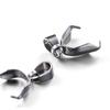 20Pcs Stainless Steel Pendant Clasps Pinch Clip Bail Hooks Connector Fermoir Connecteur Collier for DIY Necklace Jewelry Making