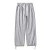 ACU Men's Gray Drawstring Sweatpants: Loose, Straight Leg, Versatile Casual for Spring & Autumn 2025