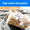 Auto Großer Wabenwaschschwamm Super wasserabsorbierender Fahrzeugkorallenwachsschwamm Weiches Autozubehör