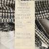 ARMANI JEANS made in Italy Houndstooth Pattern Long pants W28 Houndstooth Women Used